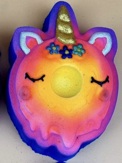Unicorn Donut, Bath Bomb Mould