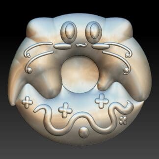 Donut Cat, Bath Bomb mould, Plastic Bath Bomb Mould