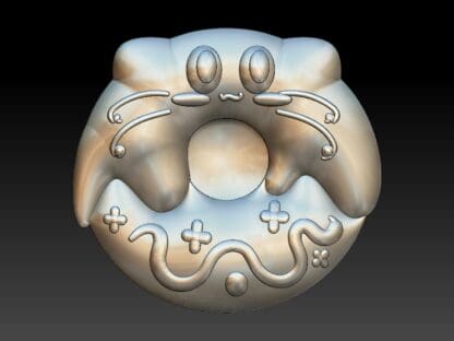 Donut Cat, Bath Bomb mould, Plastic Bath Bomb Mould
