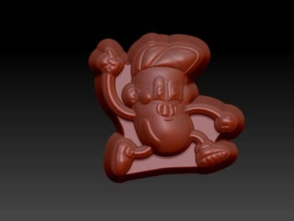 Kawaii Sausage Boy,  Bath Bomb mould, Plastic Bath Bomb Mould - Image 2