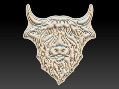 Highland Cow, Bath Bomb Mould - Image 3