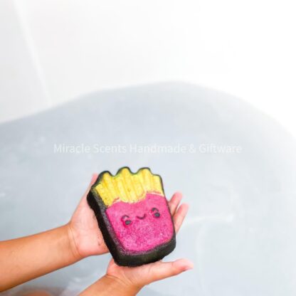 Kawaii Chips (fries) Bath bomb mould, Plastic Bath Bomb Mould - Image 3