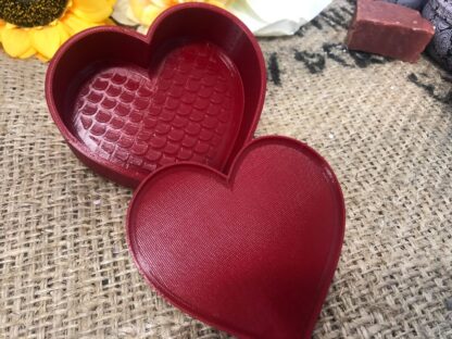 Mermaid Heart Bath Bomb mould press