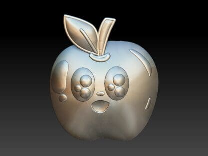 Kawaii Apple, Bath Bomb mould, Plastic Bath Bomb Mould