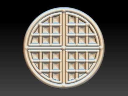 Round Waffle, Bath Bomb mould, Plastic Bath Bomb Mould