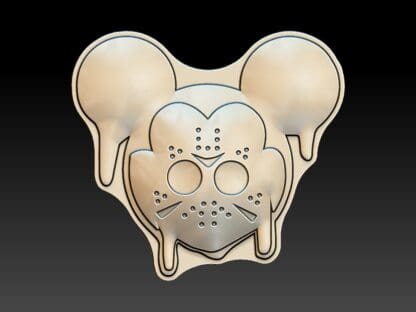 Halloween Jason Mouse, Bath Bomb Moulds