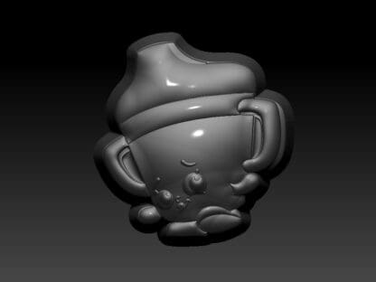 Kawaii Sippy Cup, Bath Bomb Mould