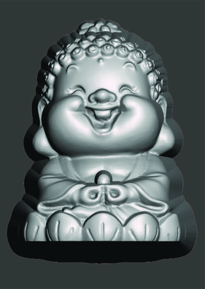 Cute Buddha Bath Bomb mould, Plastic Bath Bomb Mould