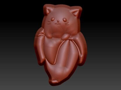 Banana Cat, Bath Bomb Mould