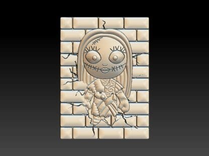 Horror Dreams before Santas Visit Brick Wall, Bath Bomb Moulds - Image 2