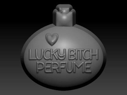 Lucky Bitch Perfume Bath Bomb mould, Plastic Bath Bomb Mould