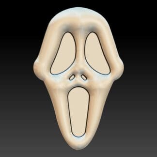 Scary Phone Mask Guy, Vacuum formed Bath bomb mold