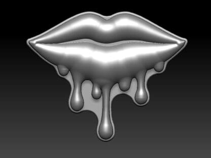 Lips,  Bath Bomb Mould - Image 2