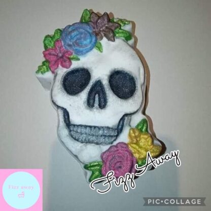 Flower Skull Bath bomb mould, Plastic Bath Bomb Mould