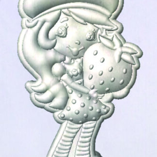 Strawberry Shortcake Bath Bomb mould, Plastic Bath Bomb Mould
