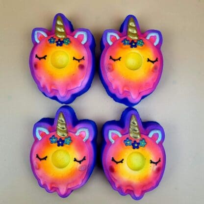 Unicorn Donut, Bath Bomb Mould - Image 3