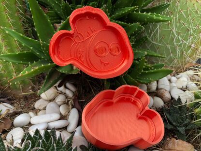 3 pcs Cute Fish Bath Bomb mold press, 3D PLA, Can be made to order and personali - Image 2