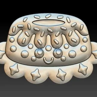 Kawaii Party Set, Bath Bomb moulds