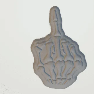 Skull Finger Bath bomb mould, Plastic Bath Bomb Mould