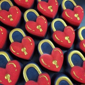 Heart Lock, Bath Bomb Mould