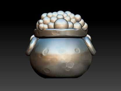 Cauldron, Bath Bomb Mold