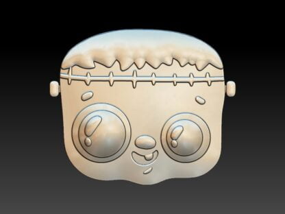 Cute Chibbi Frankie Halloween, Bath Bomb Molds