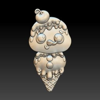 Christmas Icecream Cones Bath Bomb Molds