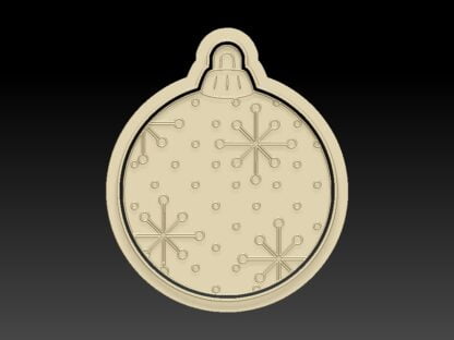 Christmas Baubles Cookie Cutter with Embosser - Image 14