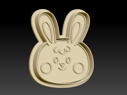 Easter Bunnies, Cookie Cutters with Stamp and Cutter - Image 2