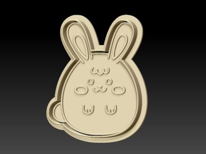 Easter Bunnies, Cookie Cutters with Stamp and Cutter - Image 4