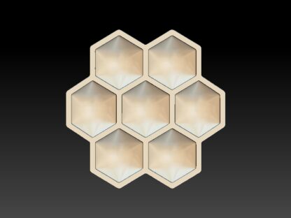 Honeycomb Bath Bomb Mold, Plastic Vacuum mould