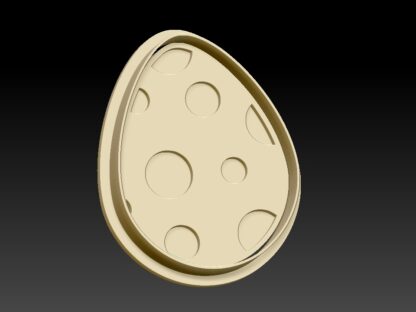 Easter Eggs, Cookie Cutters with Stamp and Cutter - Image 3