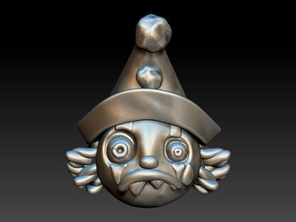 Creepy Clown, Bath Bomb Mould, Petg Vacuum formed Mould - Image 2