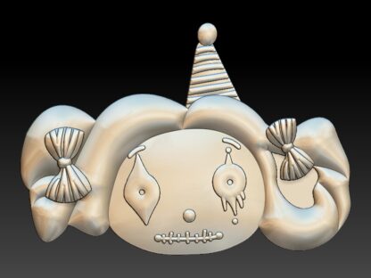 Halloween Clown Girl, bath Bomb Mold