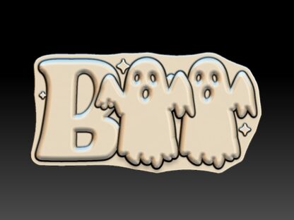 Boo Ghosts, Halloween bath bomb mould
