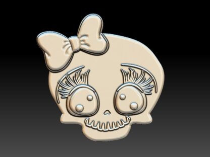 Pretty Skull, Halloween bath bomb mould