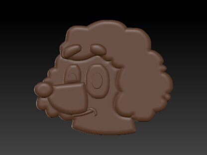 A Blue Dog, Bath Bomb Mould, Vacuum formed PLA - Image 7