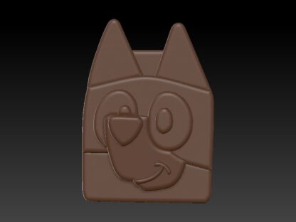 A Blue Dog, Bath Bomb Mould, Vacuum formed PLA