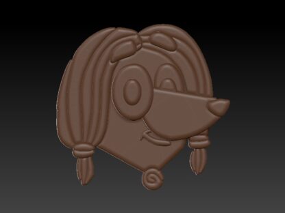 A Blue Dog, Bath Bomb Mould, Vacuum formed PLA - Image 6