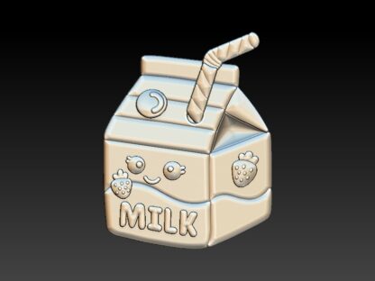 Kawaii Milk, Vacuum formed Bath Bomb Mould