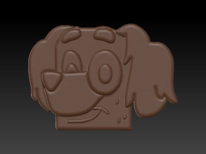 A Blue Dog, Bath Bomb Mould, Vacuum formed PLA - Image 5