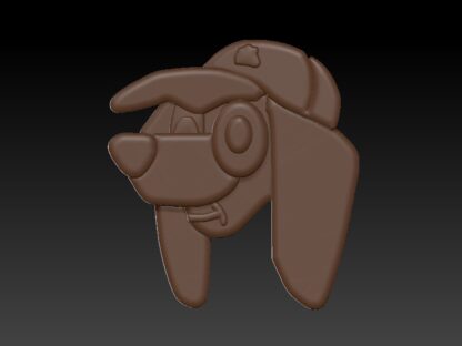 A Blue Dog, Bath Bomb Mould, Vacuum formed PLA - Image 3