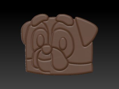 A Blue Dog, Bath Bomb Mould, Vacuum formed PLA - Image 2
