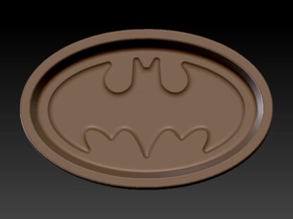 Bat Logo, vacuum formed bath bomb mould